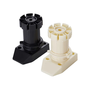 Durable PP Plastic <b>Adjustable</b> <b>Table</b> <b>Legs</b> for Kitchen Dining Room Bedroom Modern Black Furniture Feet - Product Image 6