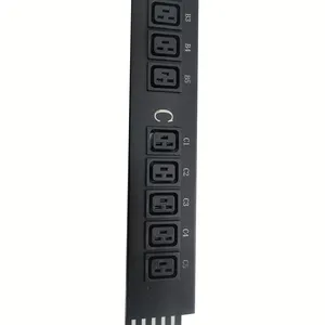 板金C13C19スイッチング15コンセントメタルパワーストリップ個別にネットワークで溶融したPdu