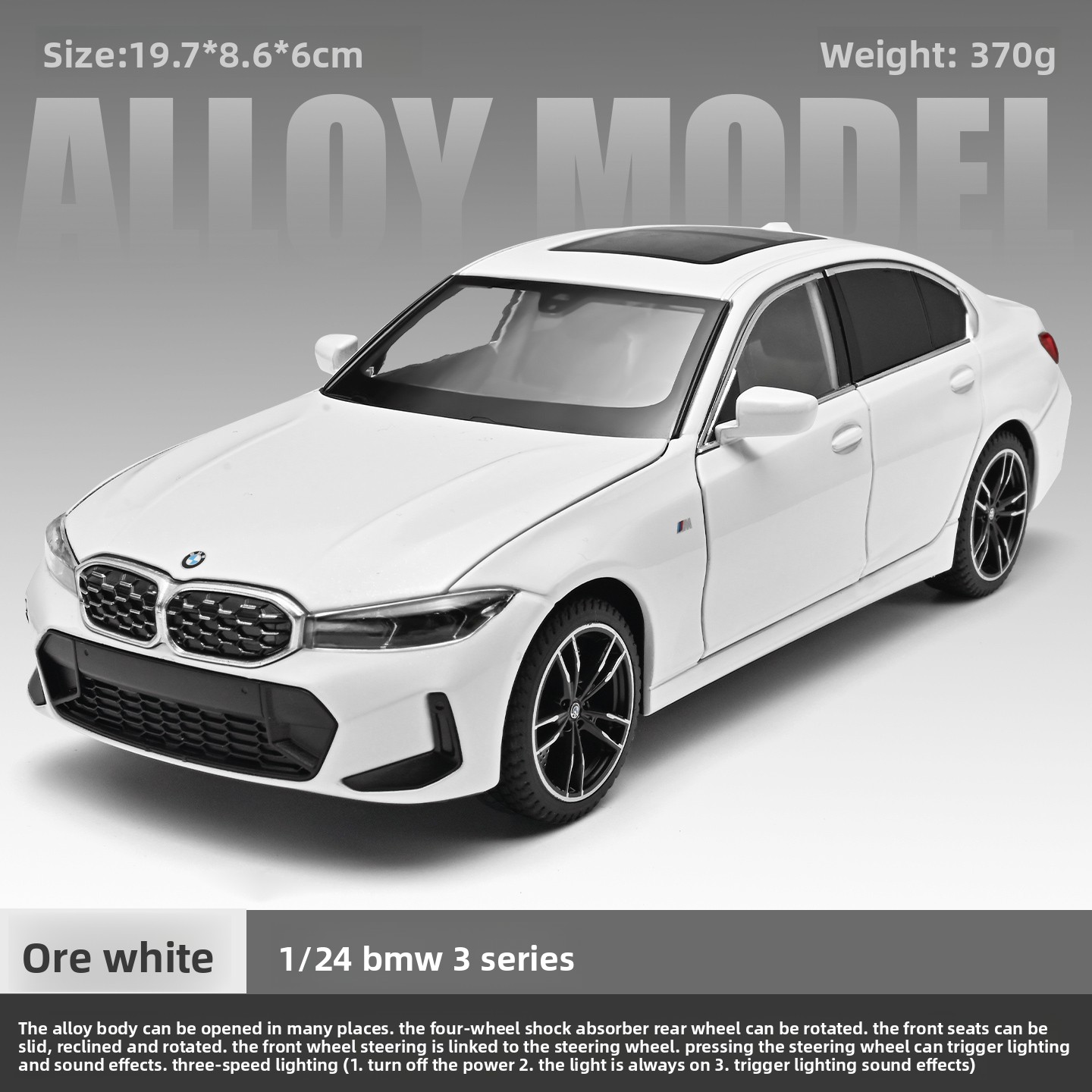 1/24 3Series 325Li White