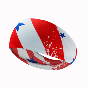 Fascia per Capelli con Bandiera Americana all'Ingrosso, Fascia Sportiva Stampata per il Giorno dell'Indipendenza, Fascia per Capelli da Donna per Fitness, Corsa e Yoga, Ideale per Regali - Product Image 4