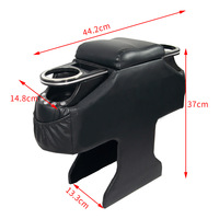 Boîte de rangement multifonctionnelle pour console arrière de voiture M4, kit d'intérieur