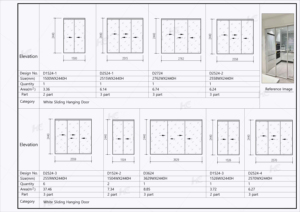 Portes intérieures en <span class=keywords><strong>PVC</strong></span> de style moderne, isolantes thermiquement et insonorisées, fenêtres et portes en <span class=keywords><strong>PVC</strong></span> pour salle à manger et salle de bain, fabricant chinois - Product Image 6