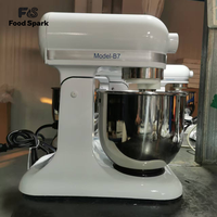 Mélangeur à pâte de haute qualité 7L, machine à pétrir la pâte électrique pour boulangerie, pour usage domestique et commercial