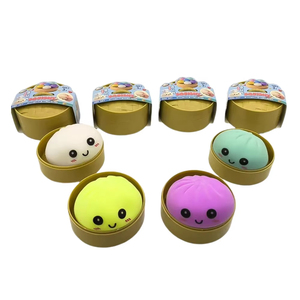 Boîte Mystère Colorée : Jouet Anti-Stress en Forme de Dumpling Simulé, Relaxant, Soulage l'Anxiété, Améliore le Bonheur, Jouet à Presser pour la Relaxation - Product Image 3