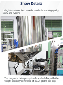 เครื่องบรรจุน้ำแข็งไสแบบซองชนิดไฟฟ้าล้วน เครื่องบรรจุและปิดผนึกซอง - Product Image 6