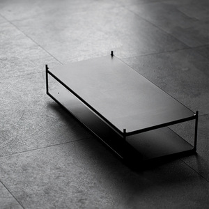 Japanese <b>Iron</b> Coffee <b>Table</b> Small Size Dry Brewing Tea <b>Table</b> For Living Room And Bay Window Maple Tea Shed Color - Product Image 2