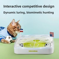 AFP Smart Football Field Leuchtendes Interaktives Lernspielzeug für Katzen zur Intellektuellen Entwicklung und Langeweile-Bekämpfung