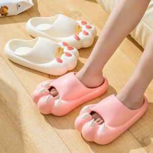 Orso artiglio estate casa al coperto per le pantofole per gli uomini donne disegno simpatico cartone animato con la punta inferiore di moda sensazione di tendenza per - Product Image 5