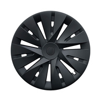 Fabrication en Chine Couverture aérodynamique de 19 pouces Accessoires de modification décoratifs noirs tout compris Enjoliveur de roue