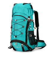 Sac à dos de randonnée léger et imperméable pour la montagne, le camping et la randonnée avec housse de pluie