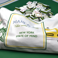 Mahj and Co New York, New York, Jeu de Mahjong américain en acrylique à 5 couches, 160 tuiles
