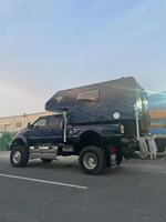 Topper de mini remorque de camping-car à toit rigide personnalisé pour camion Toyota Tacoma pour randonnée et camping-car