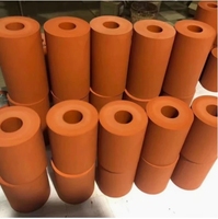 Taille personnalisable d'utilisation industrielle de rouleau de silicone de transfert de chaleur coupant la résistance maximale de la température 350C