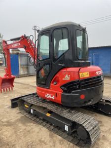 รถขุดขนาดเล็ก5.5ตันเครื่องขุดดินขนาดเล็ก U55 U55-4 2023 Kubota สภาพดีข้อเสนอพิเศษไม่กี่ชั่วโมง - Product Image 3