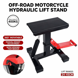 Le plus vendu : Support <span class=keywords><strong>de</strong></span> levage <span class=keywords><strong>de</strong></span> moto robuste en acier, tabouret <span class=keywords><strong>de</strong></span> réparation hydraulique pour motocross, moto tout-terrain et équipement d'atelier - Product Image 2