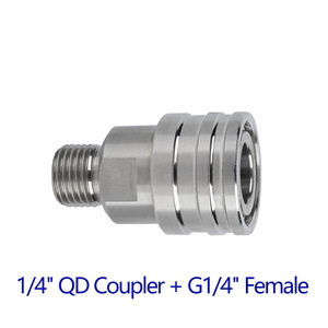 Mingou Stainless Steel <b>Quick</b> Connect Internal Thread <b>Connector</b> G1/4 For Car Wash - Product Image 5