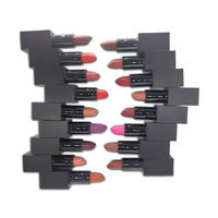 Rouge à lèvres crémeux, Logo cosmétique, vente en gros, étiquette privée, 21 couleurs, rouge à lèvres végétalien sans cruauté, mat avec Tube magnétique