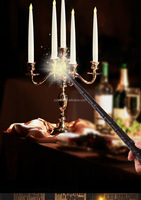 Bougies coniques flottantes en plastique LED modernes magiques pour arbre de Noël, accessoires de fête électriques sans flamme et télécommandés