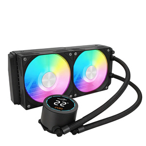 Enfriador de CPU Wanmisle, Radiador Refrigerado por Agua, Negro y Blanco, para Computadora de Escritorio, con Iluminación ARGB Integrada, de Alto Rendimiento - Product Image 3