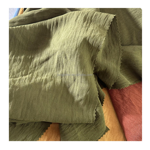 Alta calidad 180d cey cáñamo 174gsm alto elástico cey tela bordado arrugado aplastado cey crepe tela para vestido - Product Image 4