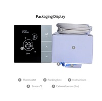 Thermostats de chauffage à commande vocale RKHK modernes pour la maison et l'hôtel avec écran LCD, thermostat intelligent WiFi