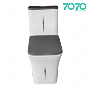 Hiện đại kép tuôn ra một mảnh nhà vệ sinh gốm 3076S P 180 mét trong nhà vuông washdown <span class=keywords><strong>WC</strong></span> cho khách sạn và phòng tắm - Product Image 4