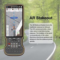 Sistema de Topografía GNSS SMA28H RTK SMA26 Pro Base, Medición sin Contacto, 360 AR Stakeout, 120° de Inclinación, 4G/WiFi, 1 Año de Garantía