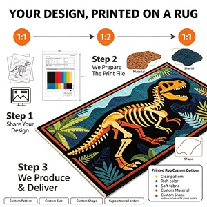 Alfombra Personalizada con Impresión Digital <span class=keywords><strong>de</strong></span> Dibujos Animados, Alfombra con Diseño <span class=keywords><strong>de</strong></span> Pokémon <span class=keywords><strong>Pikachu</strong></span>, Forma Irregular - Product Image 5