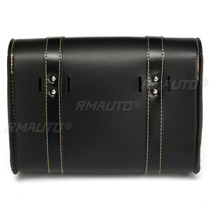 Alforjas Universales para Motocicleta, Bolsa de Almacenamiento Lateral de Cuero, Bolsa para Herramientas, Alforjas Retro para Honda/Yamaha/Suzuki - Product Image 3