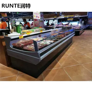 Meat Display Freezer Glaciere Butcher Fridge Counter