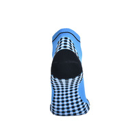 Chaussettes de compression miniatures unisexes personnalisées pour le sport, antidérapantes, en maille, pour marathon et randonnée, antibactériennes, avec logo d'usine sur le dessous