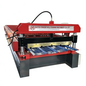 آلة تشكيل الصفائح المعدنية الأوتوماتيكية ذات الطبقة الواحدة لصناعة بلاط الأسقف المزجج - Product Image 1