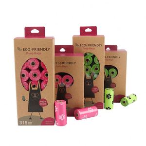 Sacs à déjections canines personnalisés, biodégradables et parfumés, avec distributeur - Product Image 2