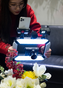 แท่นขุดเจาะวิดีโอสมาร์ทโฟน <span class=keywords><strong>ulanzi</strong></span> U200ไฟวงแหวน LED แบบมือถือที่ดีที่สุดอุปกรณ์เซลฟี่กล้องวิดีโอสำหรับถ่ายภาพ GoPro - Product Image 5