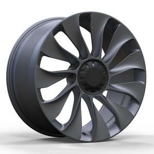 ล้อแม็กซ์อัลลอยน้ำหนักเบา ขนาด <span class=keywords><strong>18</strong></span> 19 20 21 22 นิ้ว สำหรับรถยนต์นั่งส่วนบุคคล 5*114.3 ล้อฟอร์จ เหมาะสำหรับรถยนต์เทสล่า รุ่น 3/Y/X/S Plaid <span class=keywords><strong>Roadster</strong></span> - Product Image 2