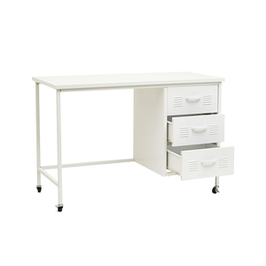 Bắc Âu hiện đại thép di động Nghiên Cứu Văn phòng bàn hình chữ nhật đứng mặc quần áo viết Bàn máy tính xách tay làm việc với ngăn kéo lưu trữ - Product Image 2