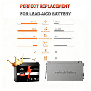 LiFePO4バッテリー <span class=keywords><strong>12V</strong></span> 12.8V 100Ah 長寿命 内蔵BMS ディープサイクル LiFePo4充電式バッテリー エネルギー貯蔵用 - Product Image 3