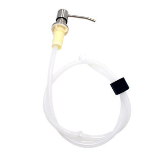 ท่อต่อขยายเครื่องจ่ายสบู่ในครัว 100 ซม. ซิลิโคน สแตนเลส ควบคุมด้วยมือ ติดตั้งง่าย - Product Image 3