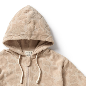 Poncho de toalla de playa con capucha para niños con <span class=keywords><strong>cremallera</strong></span> Swim Changing Robe Logotipo personalizado - Product Image 2