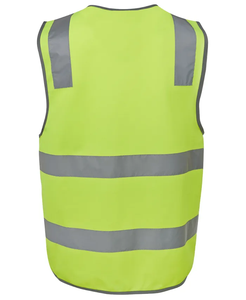 <span class=keywords><strong>Gilet</strong></span> de sécurité réfléchissant imperméable 100% polyester <span class=keywords><strong>gilet</strong></span> de travail haute visibilité pour les travailleurs de nuit de cyclisme de construction - Product Image 6