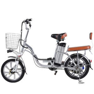 Bicicleta eléctrica con marco de aleación de aluminio, neumático al vacío de 16x2.125 pulgadas, motor de 350 <span class=keywords><strong>w</strong></span>, bicicleta eléctrica con batería de litio de 48 v y 12 ah - Product Image 1