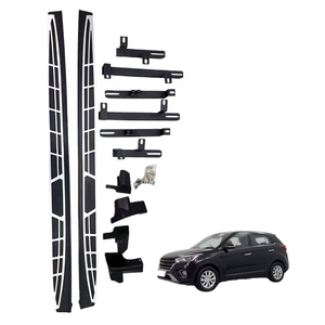 Estribos Laterales Rectos de Aluminio para SUV, Accesorios para Pedales de Automóvil, para Creta 2014 - Product Image 2