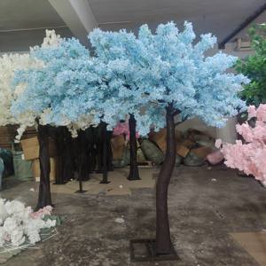 Alberi di Fiori di Ciliegio Artificiali a Forma di Ombrello per Decorazione di Hotel, Ristoranti e Matrimoni, per Interni ed Esterni - Product Image 3