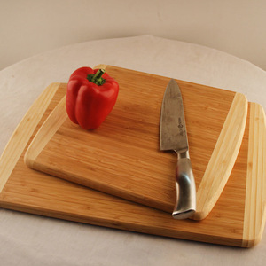 Bamboo Chopping Board Rectangle Double Sided For Kitchen Use Cutting Board Fruit Prep - Product Image 3