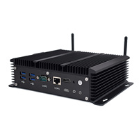 Mini PC Industrial Sin Ventilador HYSTOU, Core I7 10610U, 6 LAN 2.5G, I225, Router con Software PfSense, Dispositivo Firewall, Computadora 4K