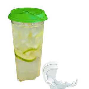 Vasos de Plástico Transparente PP a Prueba de Fugas al por Mayor, 12oz/16oz/24oz 360ml/500ml/700CC para Café/Té/Smoothies, con Impresión - Product Image 1