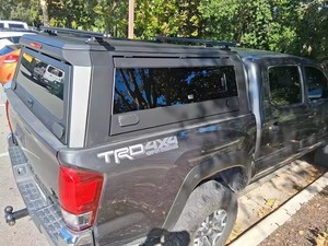 Kit de <span class=keywords><strong>carrosserie</strong></span> de voiture XINYI, faible MOQ, camionnette, alliage d'aluminium pour Toyota Tacoma 2022, capot de benne - Product Image 2