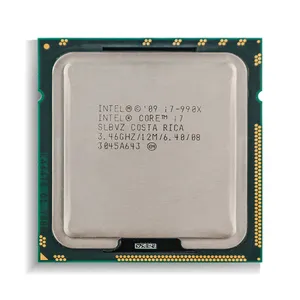 इंटेल कोर प्रोसेसर सीपीयू 3.46GHz के लिए I7-990X 32NM 130W एलजीए 1366 सीपीयू 920 930 940 950 960 970 980 965 975 980X