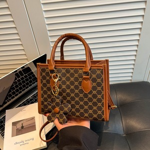 Nova Bolsa Tote Feminina de Alta Qualidade 2026, de Mão, Ombro Único, Transversal, Grande Capacidade, em PU e Poliéster Estampado - Product Image 3