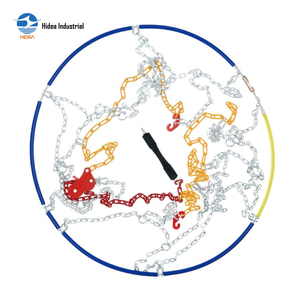 Chaînes à neige HIDEA KNS <span class=keywords><strong>de</strong></span> type filet pour <span class=keywords><strong>voiture</strong></span> <span class=keywords><strong>de</strong></span> tourisme, résistantes à l'usure, à motif diamant, galvanisées et soudées, pour voitures à espaces étroits - Product Image 3